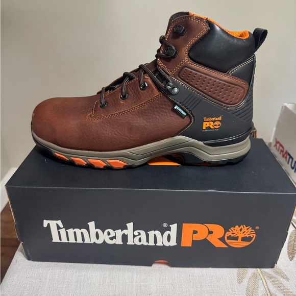 Timberland PRO HYPERCHARGE Men\'s 6” Composite Safety Toe Waterproof boots